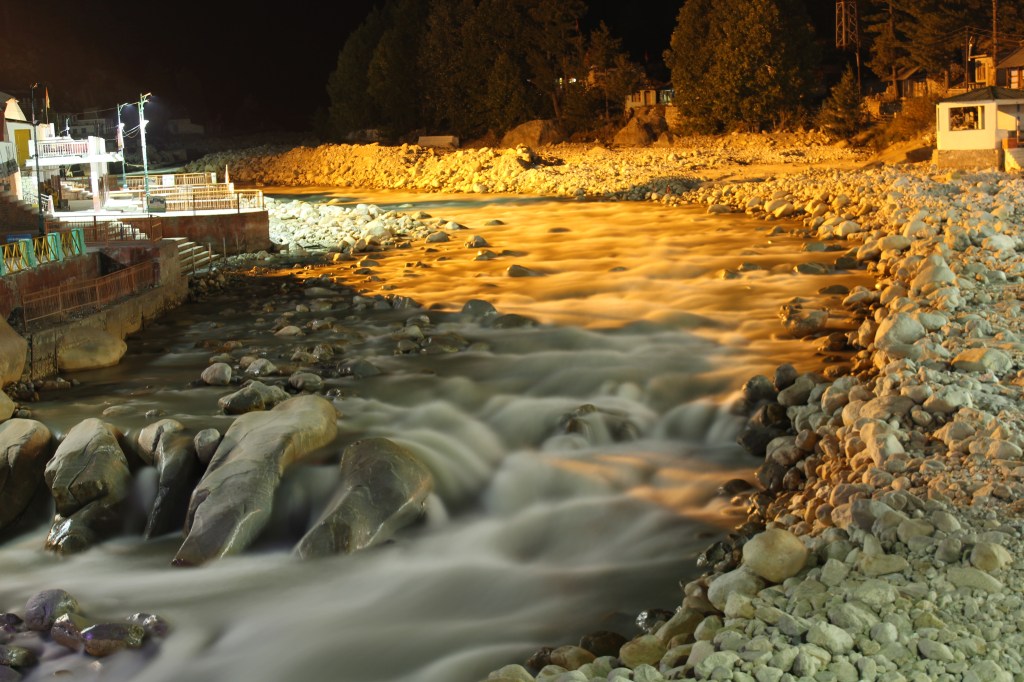 Indian history would have been different without this river. Ganga/Ganges - a view from Gangotri bridge