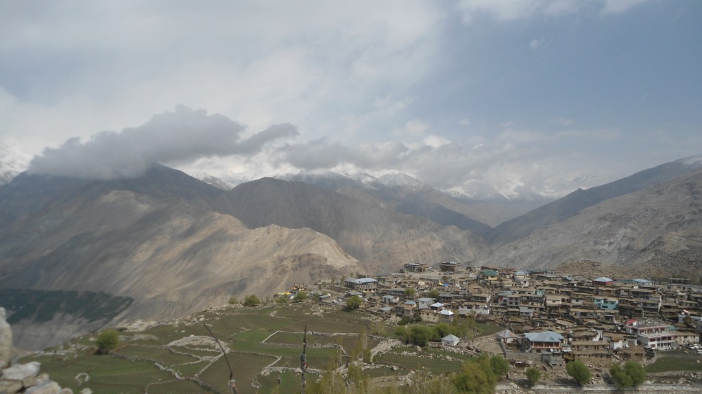 Nako village - a view from top 