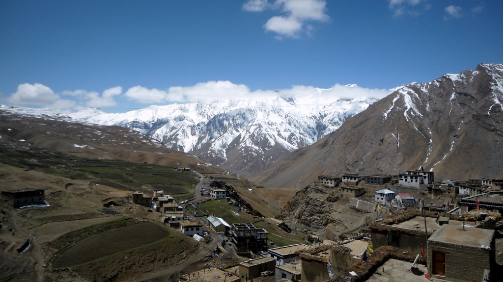 On top of the world - Kibber village