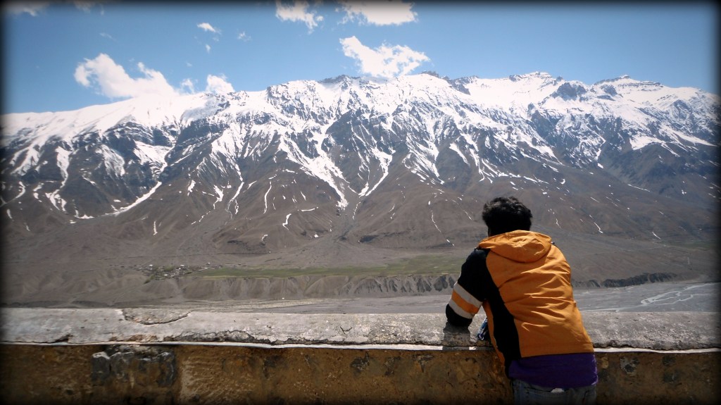 In this valley you could be alone but never lonely. At the Key monastery