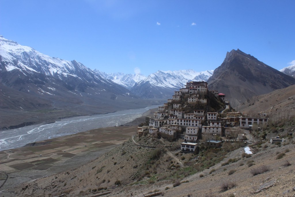No better place to enlighten our mind isn't it? Key Monastery in the Spiti valley courtesy: Nikhil 